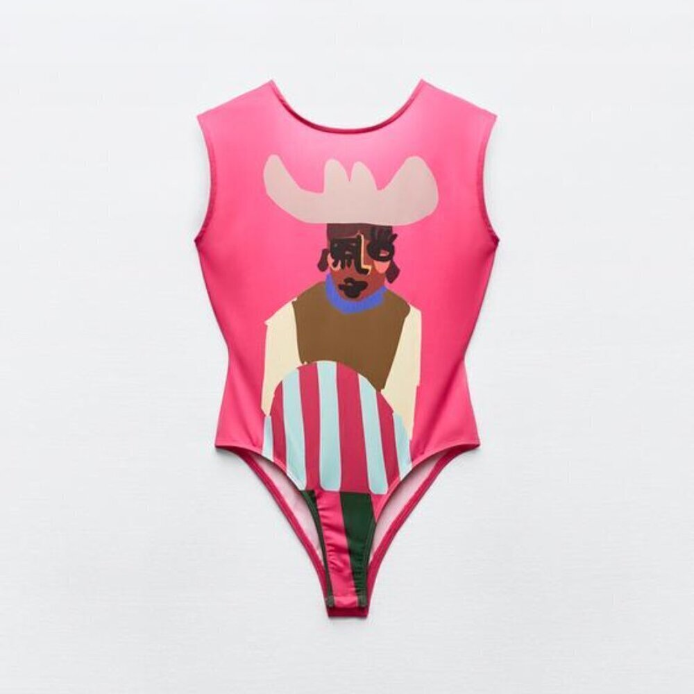 ZARA JUSTINE FRANCO BODYSUIT Size S, M, LNEW WITH TAG! - Picture 5 of 8